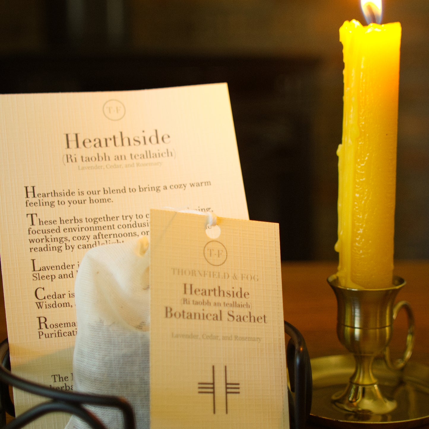 Hearthside - Botanical Sachet (Lavender, Cedar & Rosemary)
