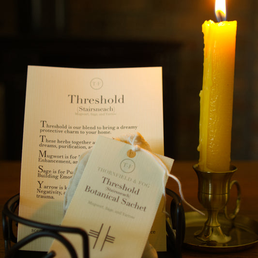 Threshold - Botanical Sachet (Mugwort, Sage & Yarrow)